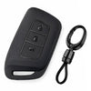 JVCV® Soft TPU Key Cover – Matte Black Pattern – Compatible with New MG Hector, Hector Plus, Windsor & Windsor Pro EV Smart Key