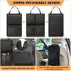 JVCV® Large Capacity Backseat Trunk Organizer – Foldable Multi-Pocket Car Storage Bag with Adjustable Straps for SUV, MPV & Cars