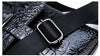 JVCV® Men's Luxury Crocodile Pattern Messenger Bag - Premium PU Leather Crossbody Shoulder Bag with Adjustable Strap - Elegant & Durable for Business, Travel & Daily Use