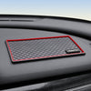 JVCV® Anti Slip Car Dashboard Mat Universal Magic Anti Slide PU Sticky Multifunctional Anti Slip Grip Mat for Phones Sunglasses Keys Electronic Devices Coins Heat Resistant Leaves no Residue