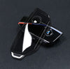 JVCV® Soft TPU Transparent Cover Compatible with BMW 2023 New 7 Series 740i 760i X1 X7 XM IX I7, X5 Smart Key (Transparent Black.)