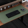 JVCV® Large Premium Vegan Leather Desk Mat Non Slip Extended Mouse Pad Reversible for Work from Home Office Gaming Accessories 80 X 40 cm