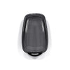 JVCV® Soft TPU Transparent Cover Compatible with TATA NEXON, Harrier, Tiago EV, ALTROZ, TIGOR BS6, Safari 2021 Safari Gold, Punch 4 Button Smart Key (Transparent Black)