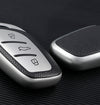 JVCV® Premium Soft TPU Leather Pattern Key Cover Compatible with MG ZS EV and Astor Smart Key