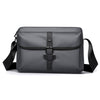 JVCV® Premium Men's Crossbody Messenger Bag | Sleek Shoulder Bag with Front Flap Pocket | Spacious Office, Work, Travel & Everyday Carry Bag