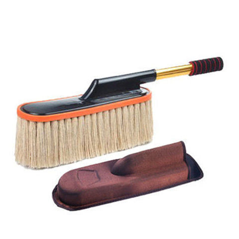 JVCV® Microfiber Car Duster Brush with Extendable Handle Scratch Free Soft Car Brush Kit for Cars Truck SUV Office Home Kitchen Motorcycle for Cleaning Dusting Polishing Washing