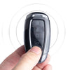 JVCV® Soft TPU Transparent Cover Compatible with Hyundai Verna Push Button Start Car Key (Transparent Black)