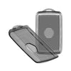 JVCV® Soft TPU Transparent Cover – Compatible with Renault Keys (Transparent Black)