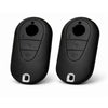 JVCV® Soft TPU Key Cover – Matte Black Pattern – Compatible with Mercedes-Benz S-Class, G-Class & E-Class (2022 Onwards) – 3 Button Smart Key