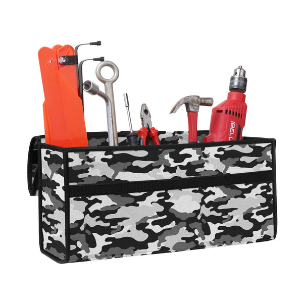 JVCV® Car Trunk Boot Organizer with Camouflage Pattern – Anti-Slip Multipurpose Storage Box for Cars, SUVs, Sedans, Trucks & Minivans