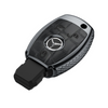 JVCV® Premium ABS Crocodile Pattern Key Cover with Keychain for Mercedes-Benz – Glossy Protective Shell for Smart Key