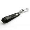 Car Keychain Accessories with Alloy Metal and Braided Leather Horseshoe Buckle Key Organiser for Men and Women