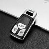 JVCV® Premium Soft TPU Leather Pattern Key Cover Compatible with Audi Smart Key