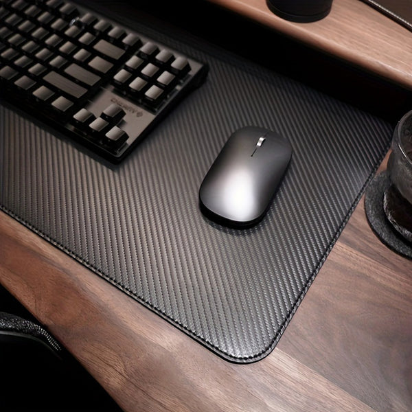 JVCV® Large Premium Vegan Leather Desk Mat Non Slip Extended Mouse Pad Reversible for Work from Home Office Gaming Accessories 80 X 40 cm