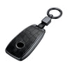 JVCV® Premium ABS Crocodile Pattern Key Cover with Keychain – Compatible with Mercedes-Benz E-Class W211/W213, AMG Smart Key