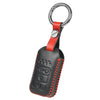 JVCV® Soft Handmade Leather Key Cover Compatible with Honda City, Elevate, Civic, Jazz, Amaze, CR-V, WR-V, BR-V 3/4 Button Push Button Start Smart Key