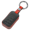 JVCV® Soft Handmade Leather Key Cover Compatible with Honda City, Elevate, Civic, Jazz, Amaze, CR-V, WR-V, BR-V 3/4 Button Push Button Start Smart Key