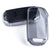 JVCV® Soft TPU Transparent Cover Compatible with Kia Seltos 2023 Facelift HTX 3/4 Button Smart Key (Transparent Black)
