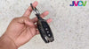 JVCV® Metal Key Cover compatible with Toyota Fortuner, Hilux, Innova Crysta, Fortuner Legender, Innova HyCross, Land Cruiser 2B/3B Smart Key