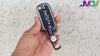 JVCV® Metal Key Cover compatible with Mahindra XUV 700, 3XO, Thar, Marazzo, Bolero, Scorpio, Scorpio N, XUV 300, TUV300 Plus and XUV 400 EV 3 Button flip Key