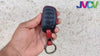 JVCV® Soft Handmade Leather Key Cover Compatible with New Hyundai Alcazar and Creta 4 Button Smart Key