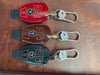 JVCV® Handmade Leather Car Key Cover – Compatible with Mercedes-Benz 3 Button Smart Key