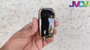 Gold Border TPU Key Cover Compatible with Kia Seltos 2023 Facelift HTX 3/4 Button Smart Key (Black)