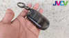 JVCV® Soft TPU Transparent Cover Compatible with Jeep Compass Trailhawk Meridian Push Button Smart Key with Keychain
