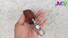 Car Styling Soft Handmade Leather Key Cover Compatible with Hyundai Alcazar Creta, i20 2021, Venue, Tucson, Elantra,i20 N Line 2021