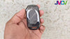 JVCV® Soft TPU Transparent Cover Compatible with Kia Seltos 2023 Facelift HTX 3/4 Button Smart Key (Transparent Black)