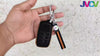 JVCV® Suede Leather Key Cover Compatible with Toyota Fortuner, Hilux, Innova Crysta, Fortuner Legender, Innova HyCross, Land Cruiser 2B/3B Smart Key