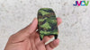 Car Styling Soft Silicone Camouflage Key Cover Compatible with Kia 4 Button Seltos Sonet Push Button Start Smart Key (Green Camouflage)