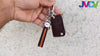 JVCV® Suede Leather Key Cover Compatible with Skoda Kylaq Slavia Kushaq Taigun Tiguan Virtus Octavia Kodiaq Superb Folding Key