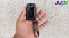 Car Styling Soft Carbon Fiber Pattern Key Cover Compatible with Toyota Folding Key with Keychain