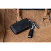 JVCV® Soft Handmade Lychee Pattern Leather Key Cover Compatible with Renault Kiger Triber Smart Key