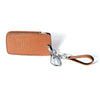 JVCV® Soft Handmade Lychee Pattern Leather Key Cover Compatible with Renault Kiger Triber Smart Key