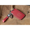 JVCV® Soft Handmade Lychee Pattern Leather Key Cover Compatible with Renault Kiger Triber Smart Key