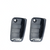 JVCV® 2 Pack Soft TPU Transparent Cover Compatible with Skoda Kushaq Taigun Tiguan Virtus Octavia Kodiaq Superb Folding Key (Transparent Black)