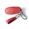 JVCV® Soft Handmade Lychee Pattern Leather Key Cover Compatible with Maruti Suzuki Baleno Ciaz Vitara Brezza S Cross Swift Ignis and Toyota Urban Cruiser Smart Key