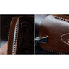 Car Styling Soft Handmade Leather Key Cover Compatible with Toyota 3 Button Smart Key with Keychain