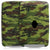 Car Styling Soft Silicone Camouflage Key Cover Compatible with Renault Kiger Triber Smart Keys (Green Camouflage)