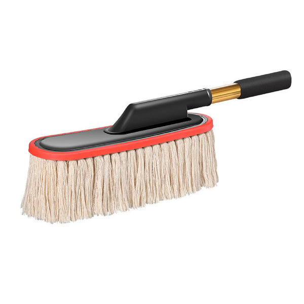 JVCV® Microfiber Car Duster Brush with Extendable Handle Scratch Free Soft Car Brush Kit for Cars Truck SUV Office Home Kitchen Motorcycle for Cleaning Dusting Polishing Washing